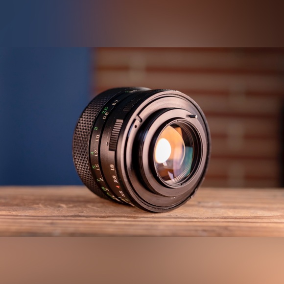 EBC Fuji 55mm F/1.8 Fujinon EBC M42 Screw Mount Manual Focus Lens - Picture 3 of 4